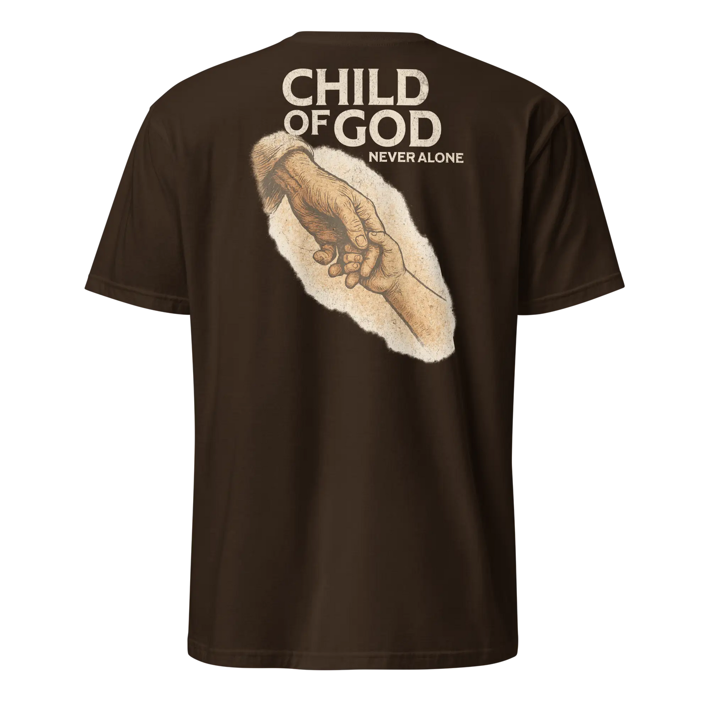 child of god brown shirt