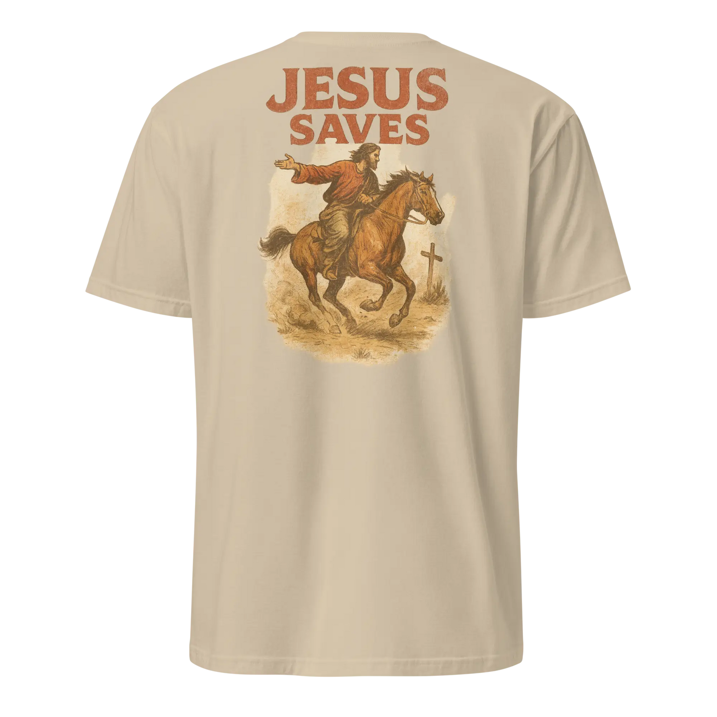 jesus saves sand shirt