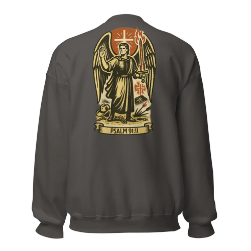 angel charcoal sweatshirt