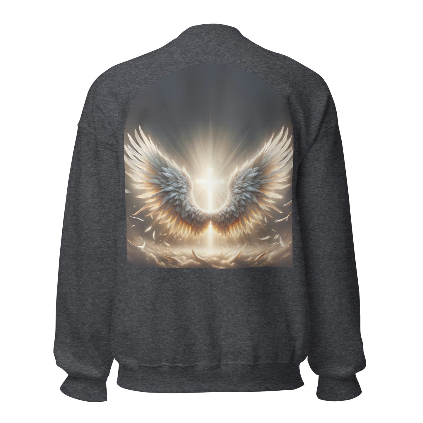 angel wings sweatshirt heather