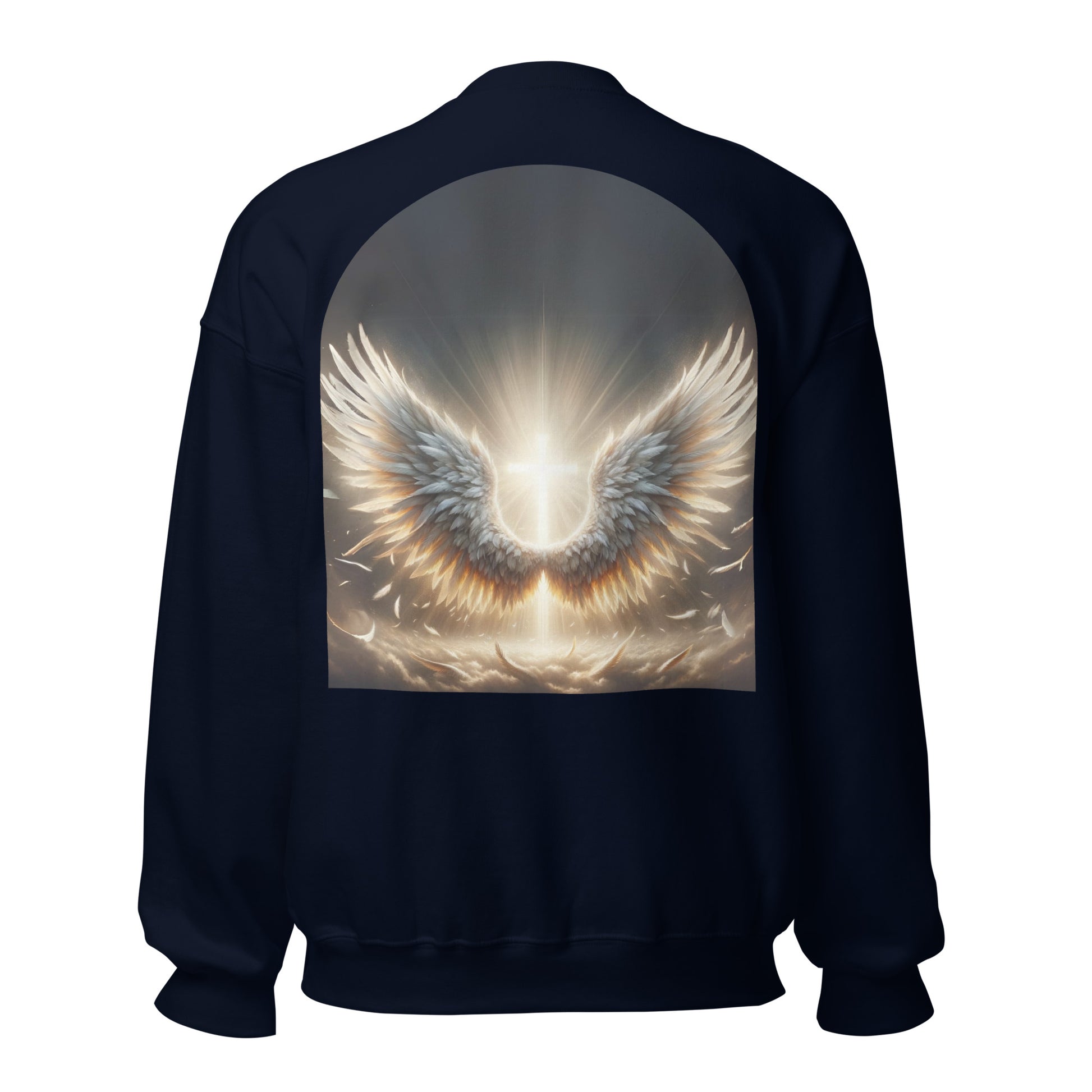 angel wings sweatshirt navy