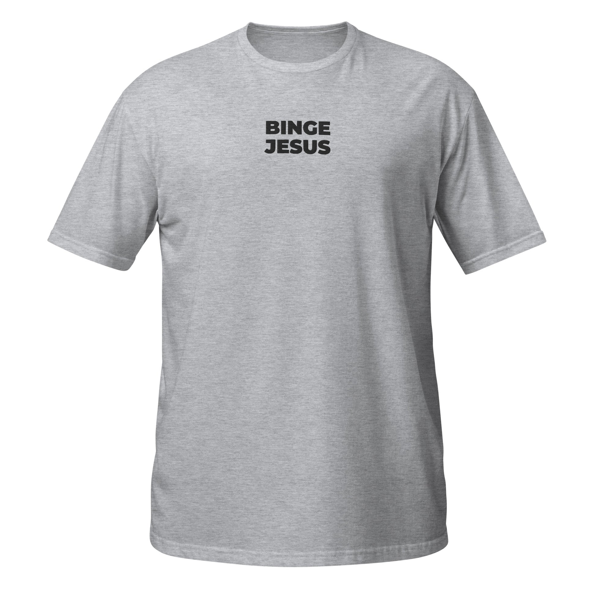 binge jesus shirt grey