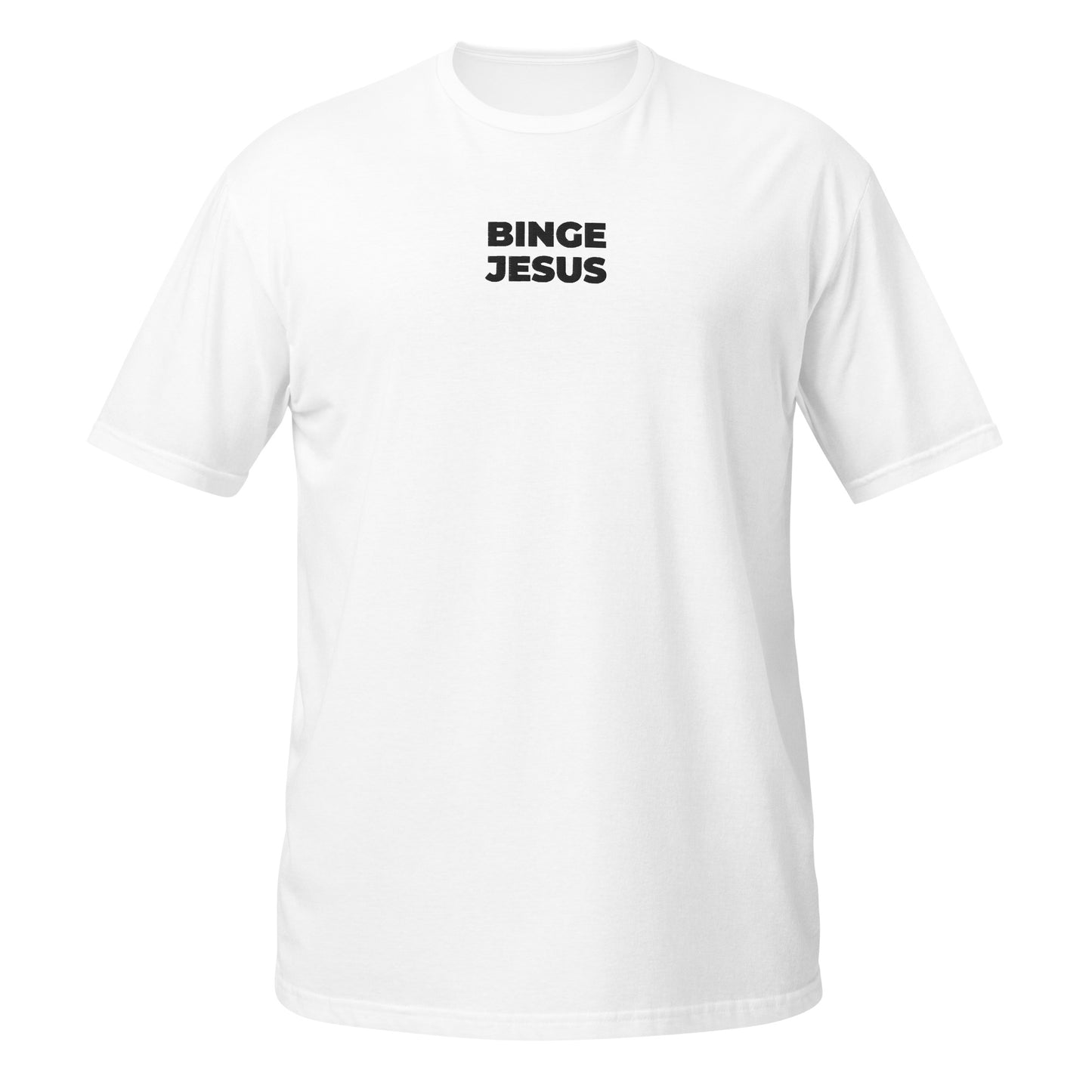 binge jesus shirt white