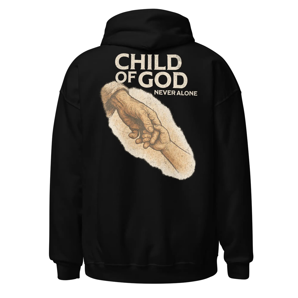 child of god black hoodie
