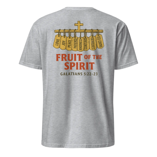 fruit of the spirit gray shirt
