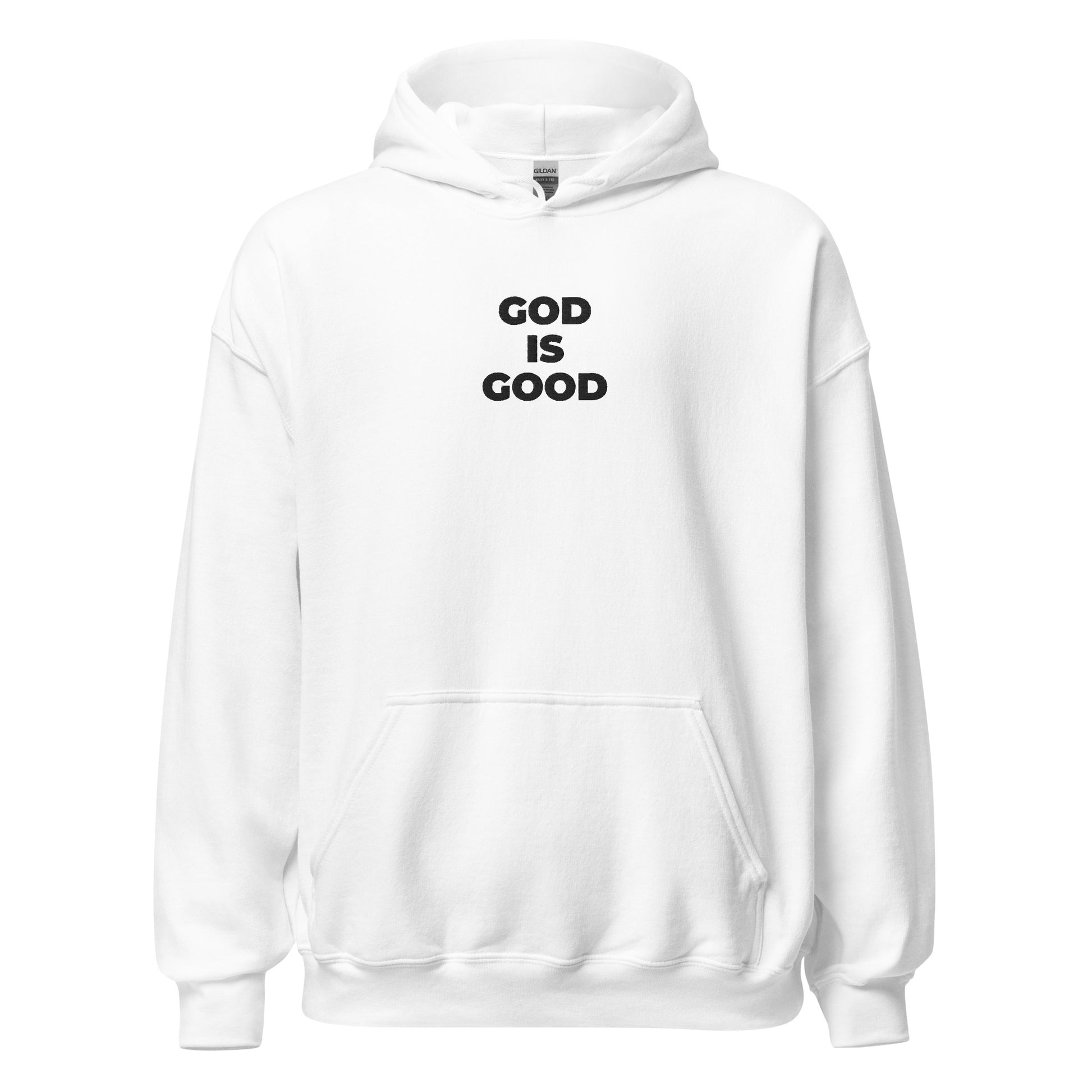 god is good hoodie white