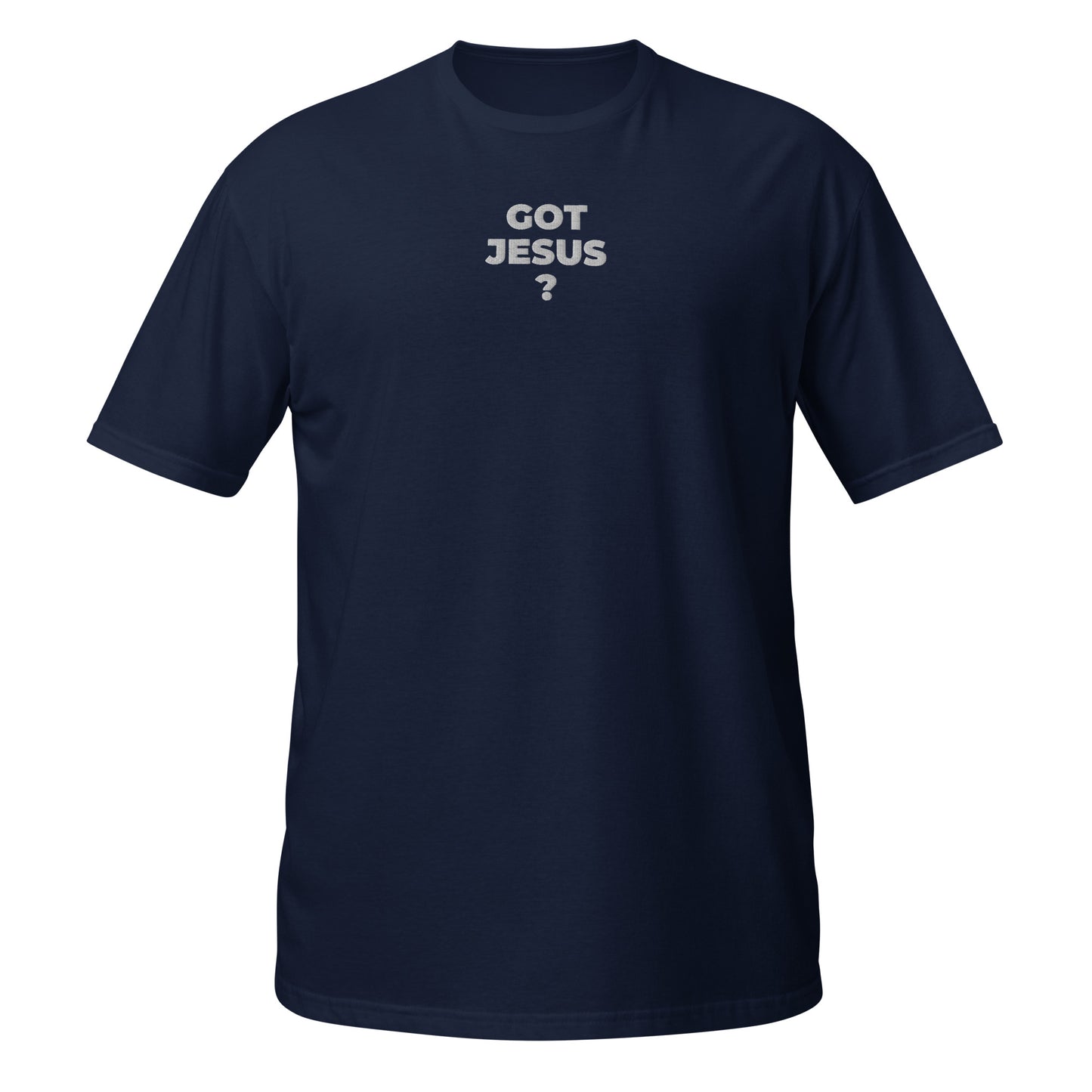 got jesus shirt navy