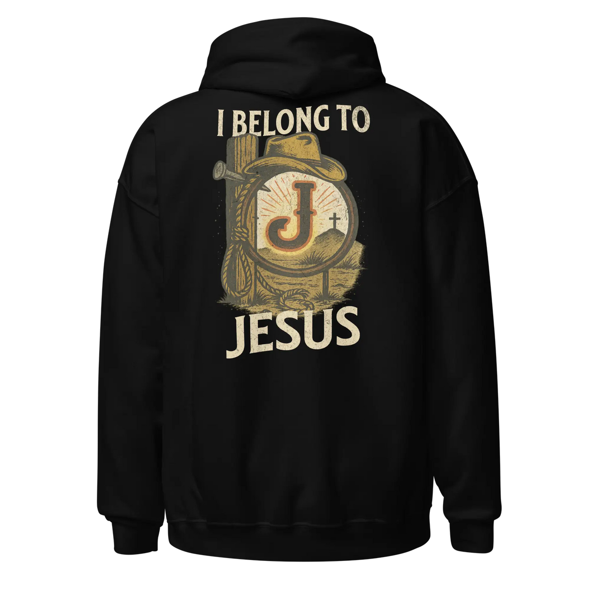 i belong to jesus black hoodie