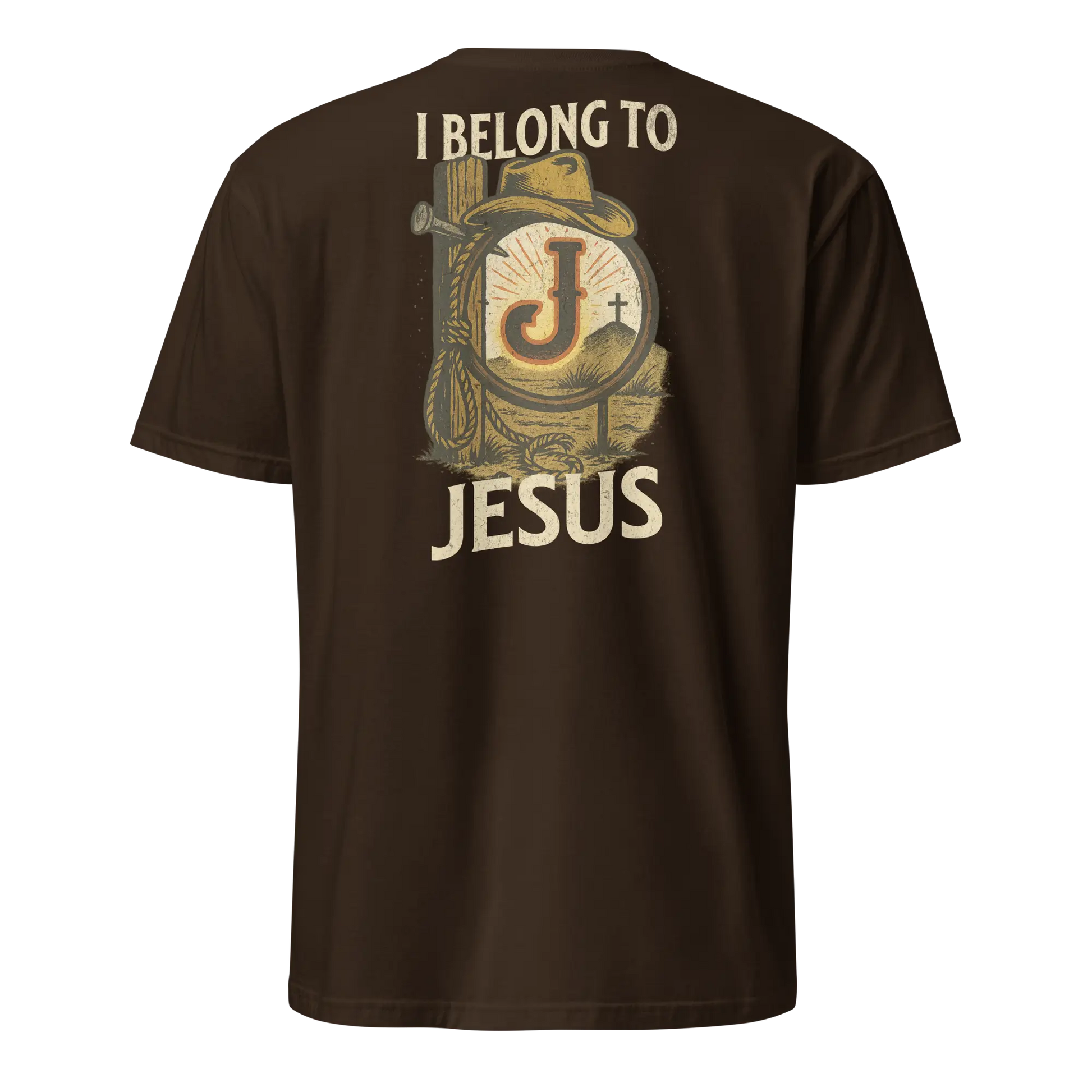 I belong to jesus brown shirt