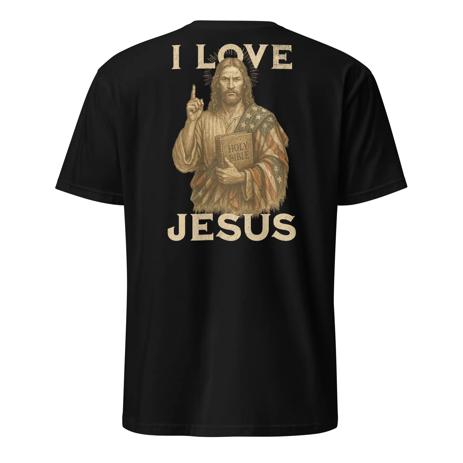 I love jesus black shirt