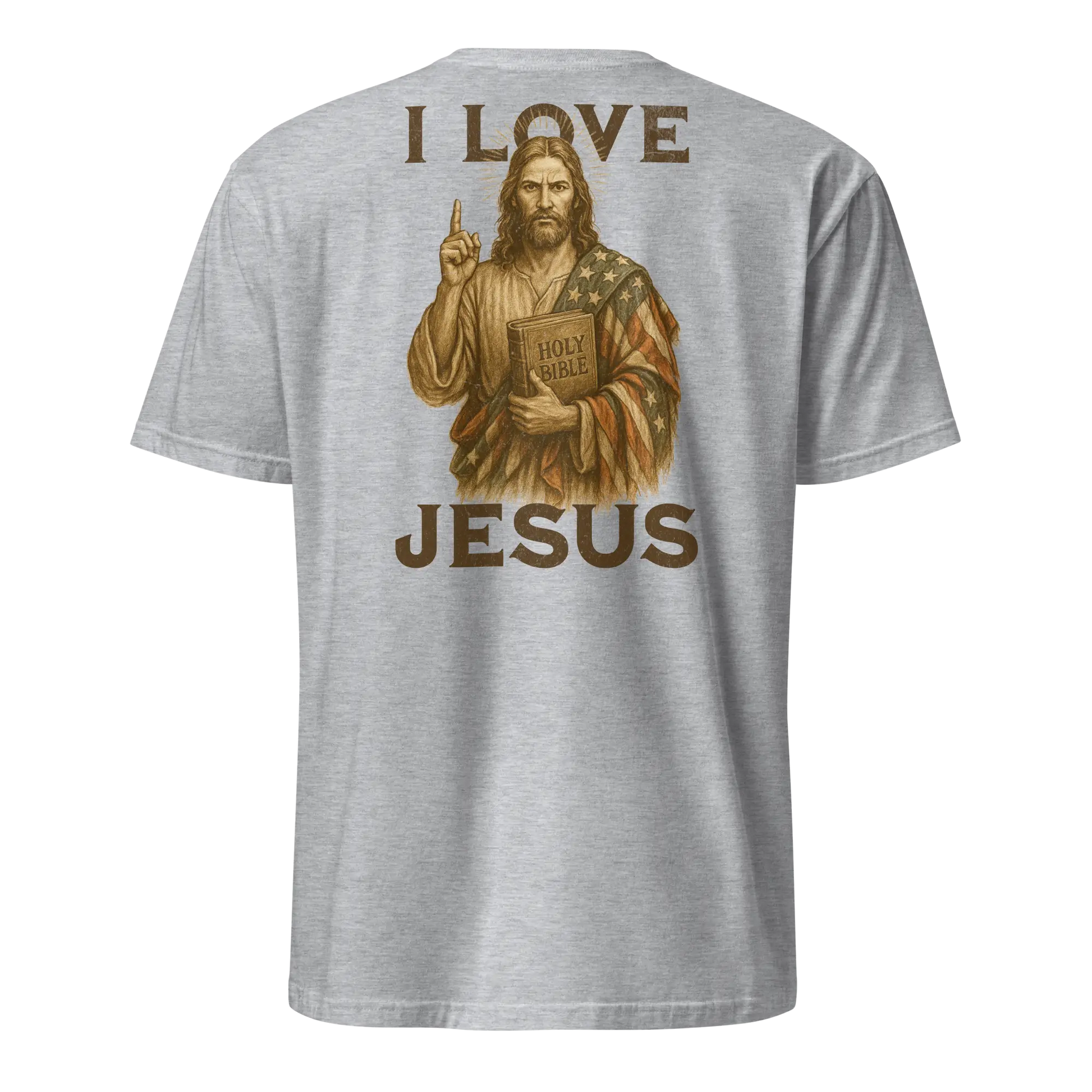 I love jesus gray shirt
