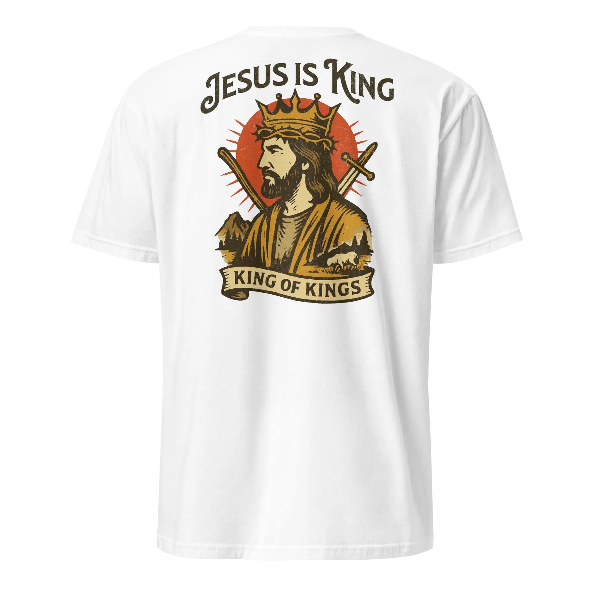 jesus is king white shirt