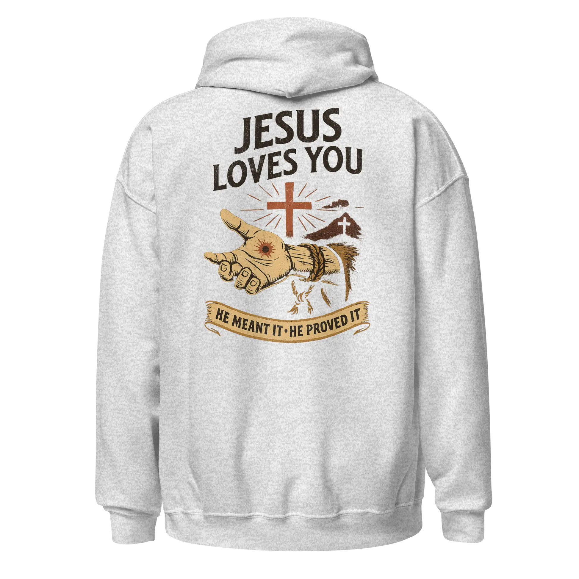 jesus loves you hoodie