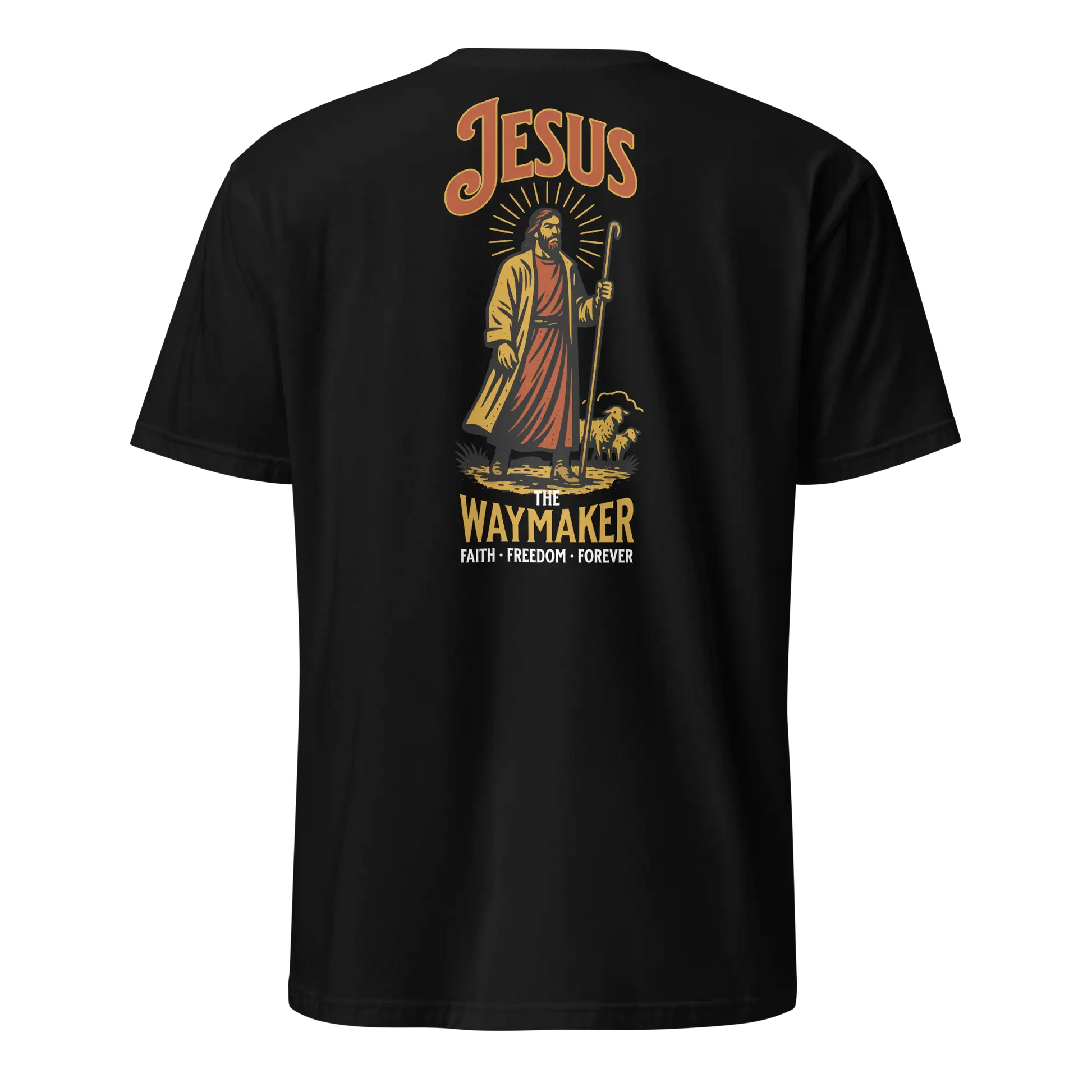 jesus black t-shirt