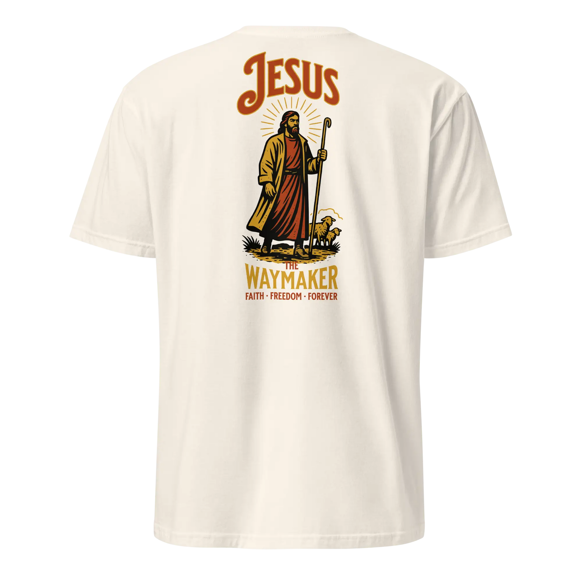 jesus natural t-shirt