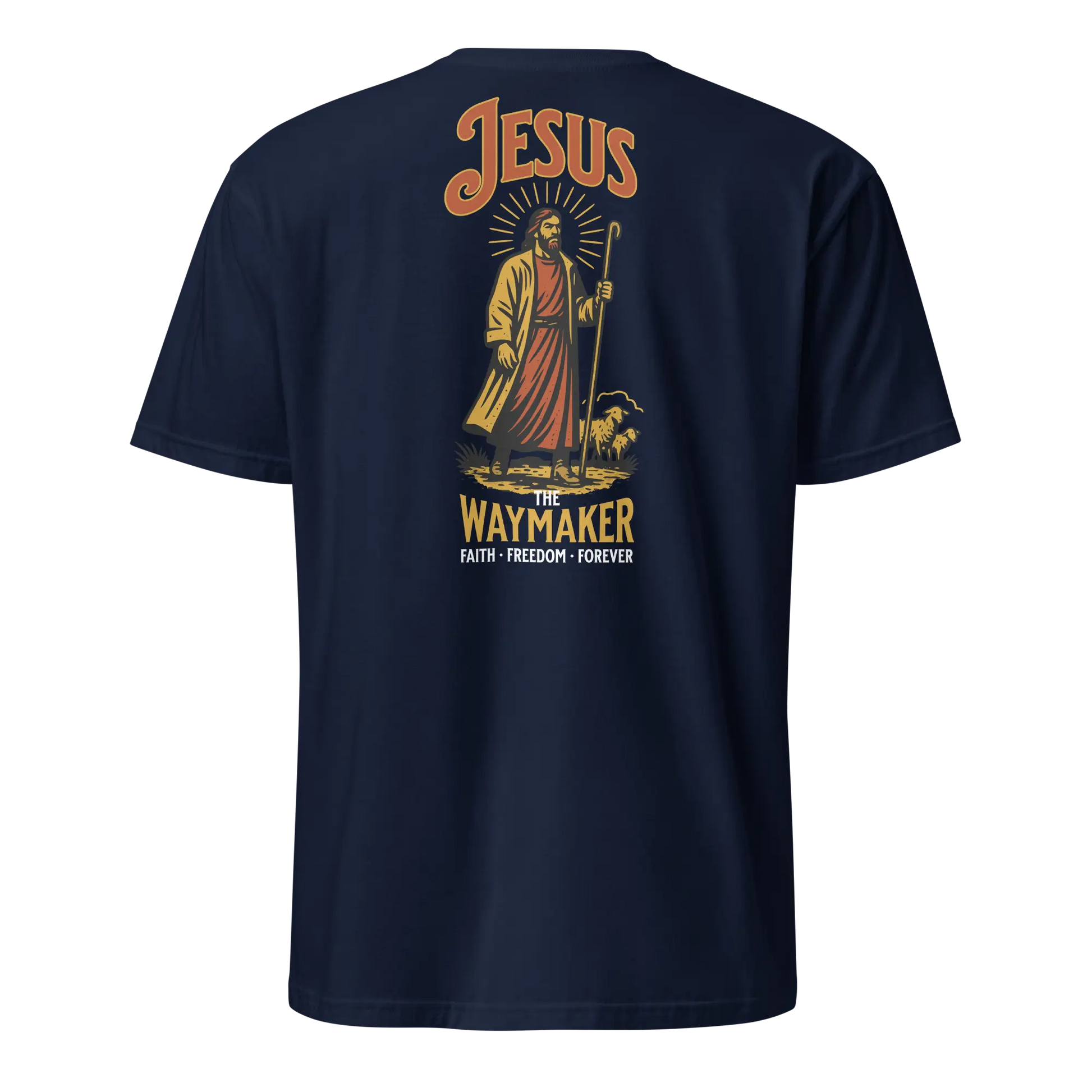 jesus navy t-shirt