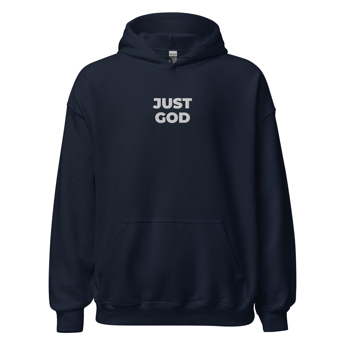 just god hoodie navy