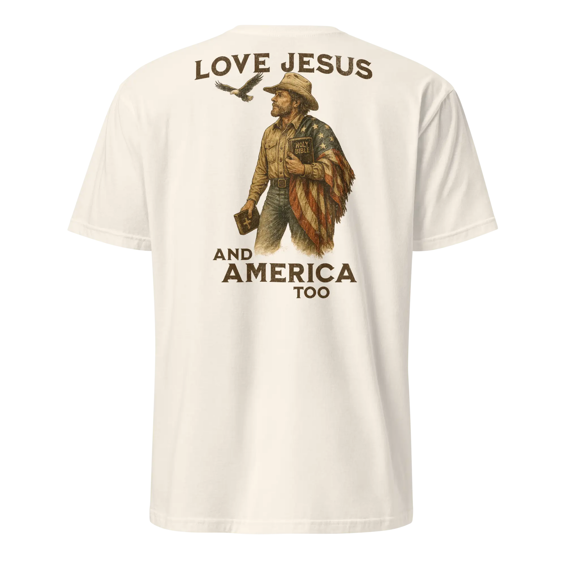 love jesus and america too shirt