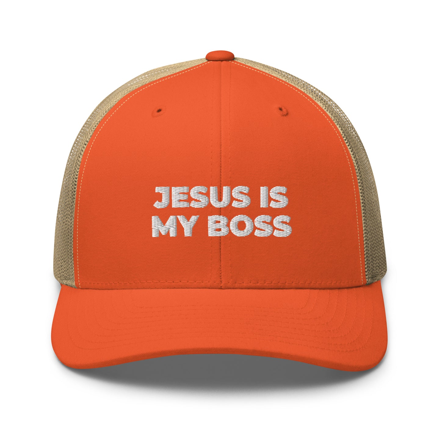 Jesus Is My Boss Hat