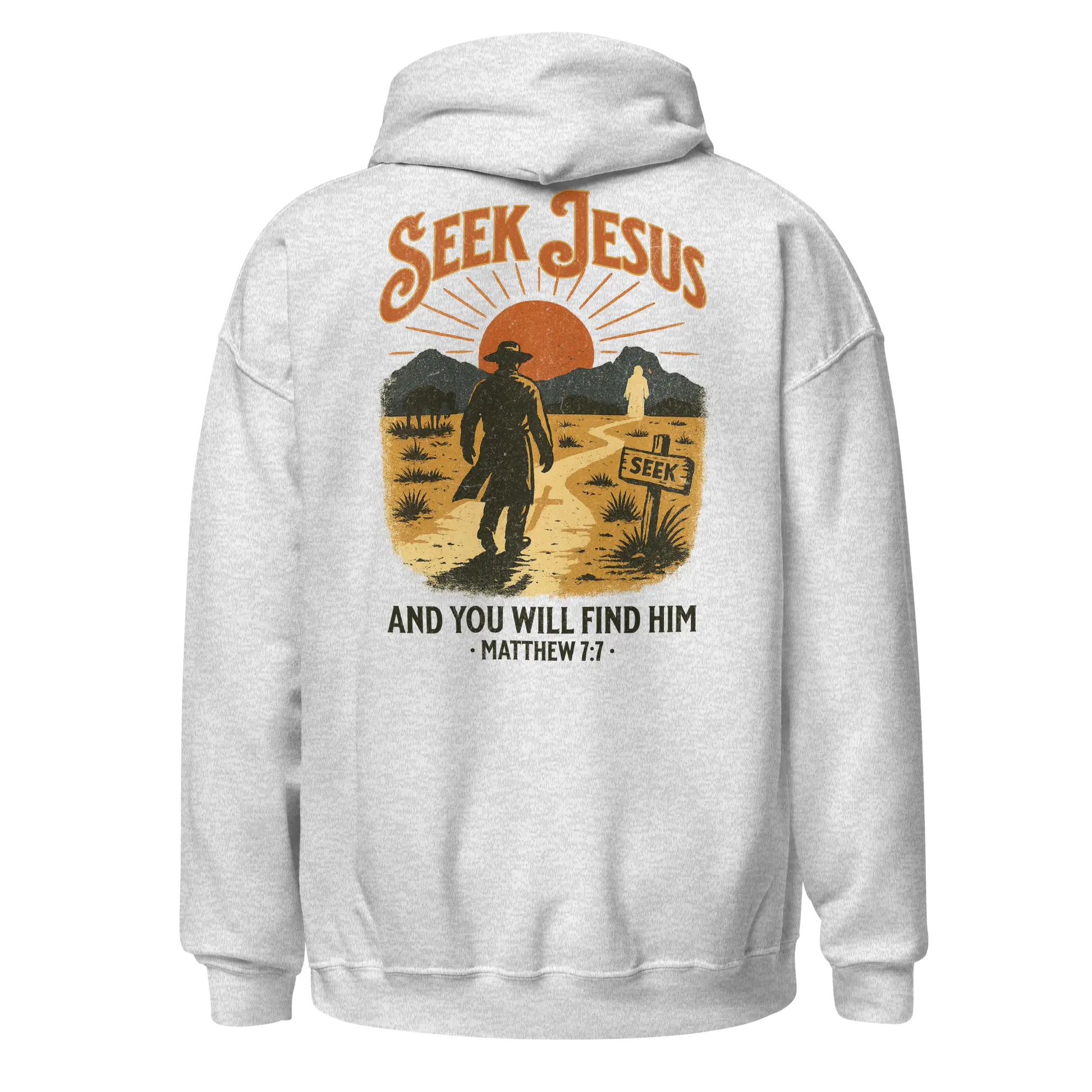 seek jesus hoodie