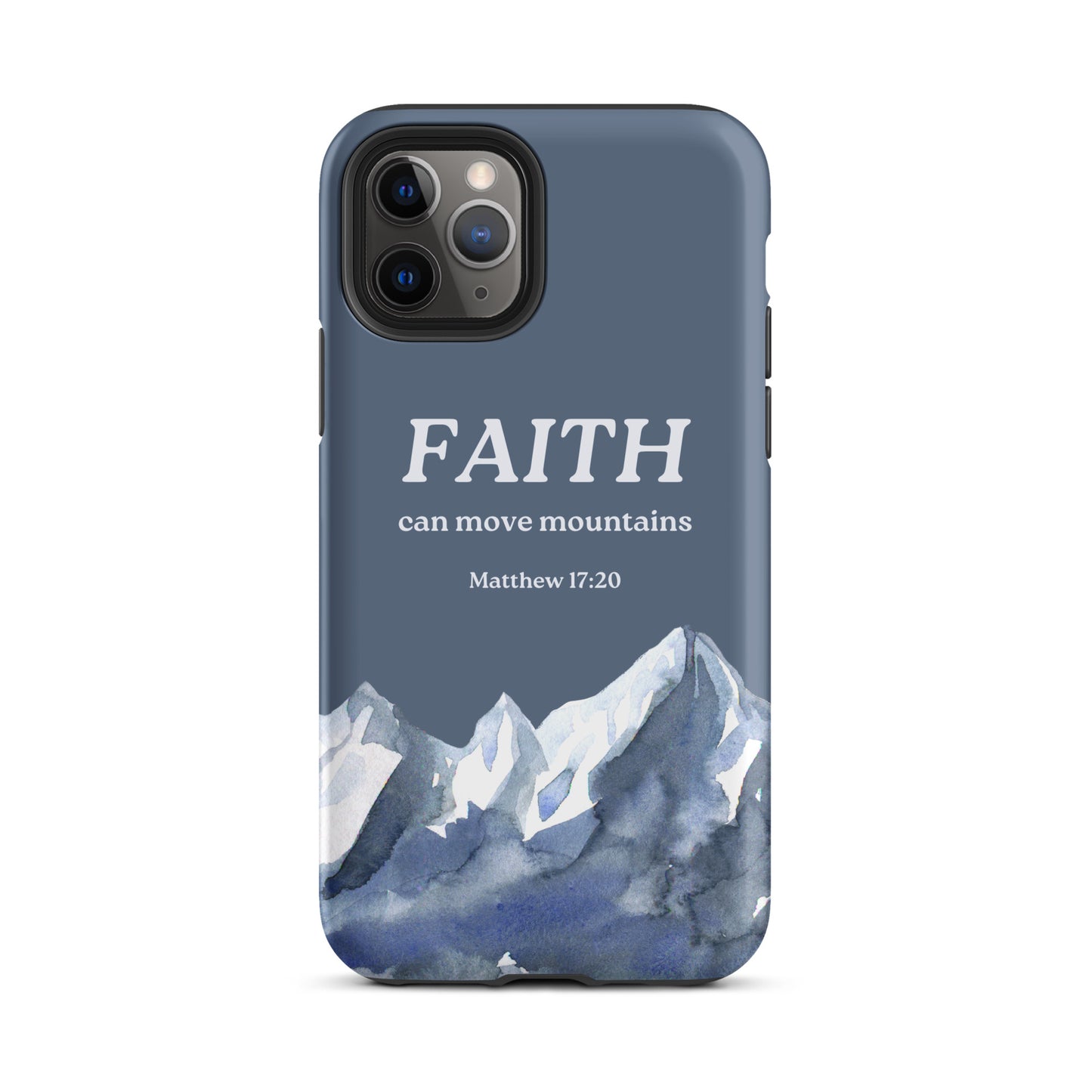 Faith Can Move Mountains Phone Case